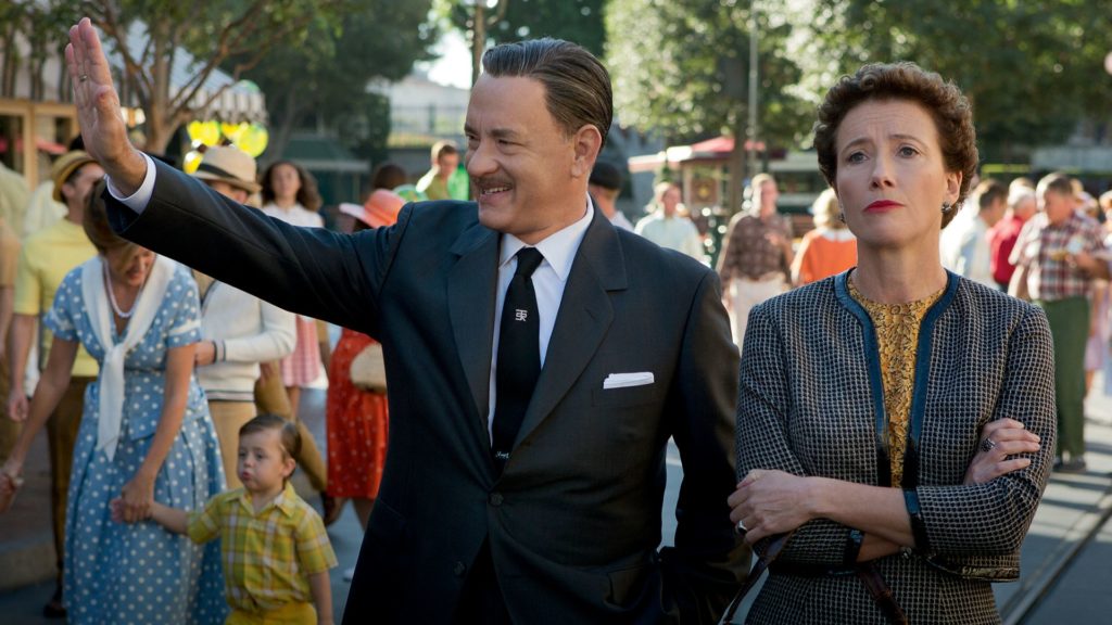 Walt Disney e P. L. Travers nel film